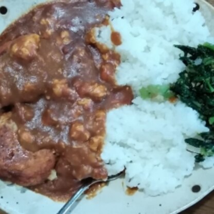 カレーの付け合せにと思い端っこに入れたらこっちの方が美味しいと旦那に言われメインのおかずになりました笑とっても美味しいレシピ、ありがとうございました!(^o^)